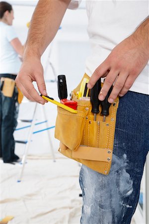 Couple Renovating Home Stock Photo - Premium Royalty-Free, Code: 600-01827126