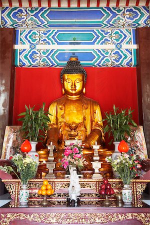 Ten Thousand Buddhas Monastery, Sha Tin, New Territories, China Stock Photo - Premium Royalty-Free, Code: 600-01837792