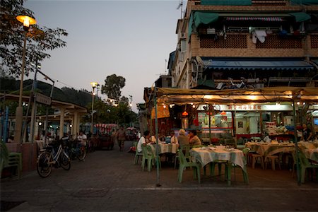 Restaurant Patio, Cheung Chau, Chine Photographie de stock - Premium Libres de Droits, Code: 600-01879001