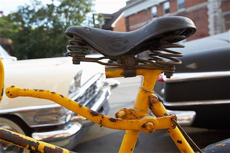 rust cars - Close-up of Bike Seat Stock Photo - Premium Royalty-Free, Code: 600-01879105