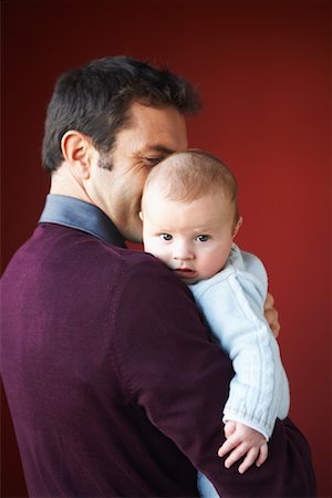 simsearch:600-01887373,k - Father with Baby Stock Photo - Premium Royalty-Free, Code: 600-01887365