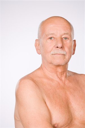 senior studio portrait - Portrait of Man Stock Photo - Premium Royalty-Free, Code: 600-01954269