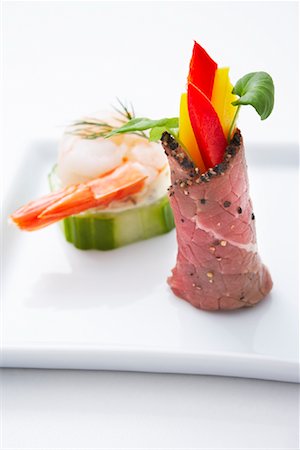 Still Life of Appetizers Foto de stock - Sin royalties Premium, Código: 600-01954581