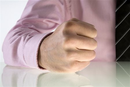 Close-up of Businessman's Fist Foto de stock - Sin royalties Premium, Código: 600-02010542