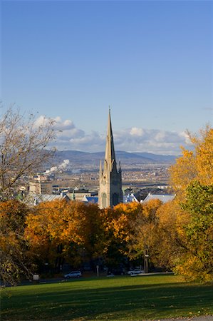 View of Quebec City From The Citadelle, Quebec, Canada Foto de stock - Sin royalties Premium, Código: 600-02010748