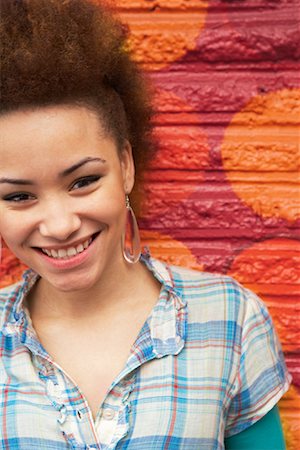 Portrait d'adolescente Photographie de stock - Premium Libres de Droits, Code: 600-02033778