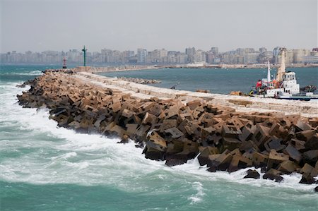 simsearch:614-03648646,k - Eastern Harbour, Alexandria, Egypt Foto de stock - Sin royalties Premium, Código: 600-02033805