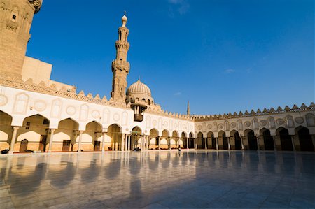 Al-Azhar Mosque, Khan Al-Khalili, Cairo, Egypt Stock Photo - Premium Royalty-Free, Code: 600-02033822