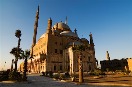 Mosque of Muhammad Ali, Cairo Citadel, Cairo, Egypt Foto de stock - Sin royalties Premium, Código: 600-02033835