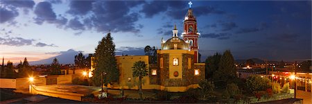 Kirche von Santa Maria de Tonantzintla, Cholula, Mexiko Stockbilder - Premium RF Lizenzfrei, Bildnummer: 600-02045978