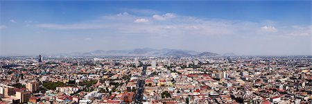 Overview of Mexico City, Mexico Stock Photo - Premium Royalty-Free, Code: 600-02045980