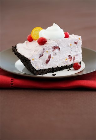 Tarte crémeuse de Berry Photographie de stock - Premium Libres de Droits, Code: 600-02046220