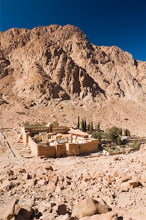 sinai - Monastery of St Catherine, Sinai, Egypt Foto de stock - Sin royalties Premium, Código: 600-02046671