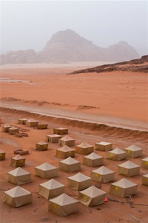 Desert Camp, Wadi Rum, Jordan Stock Photo - Premium Royalty-Free, Code: 600-02046707