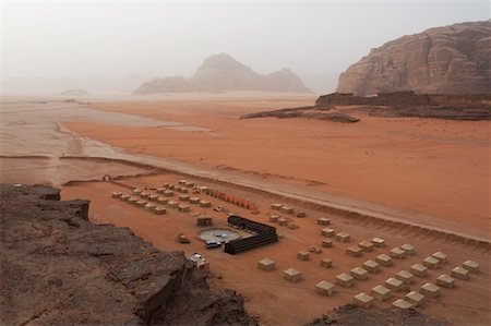 desert scenes in middle east - Camp at Wadi Rum, Jordan Stock Photo - Premium Royalty-Free, Code: 600-02046709