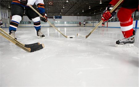 patines de hockey - Hockey Game Foto de stock - Sin royalties Premium, Código: 600-02056051