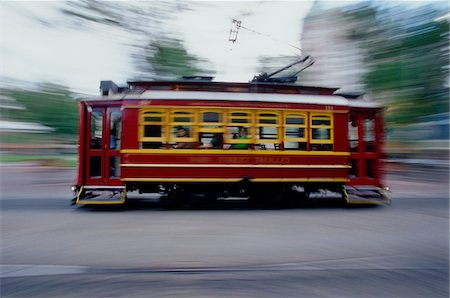 funiculares - Cable Car on Street, Memphis, Tennessee, USA Foto de stock - Sin royalties Premium, Código: 600-02056236