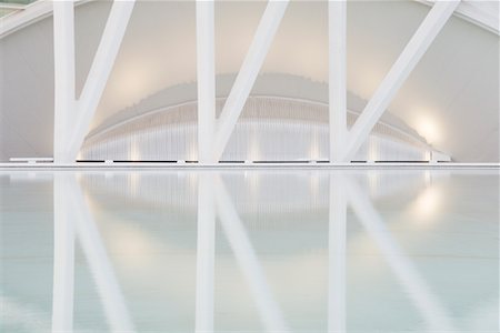 estable - City of Arts and Sciences, Valencia, Spain Foto de stock - Sin royalties Premium, Código: 600-02056772