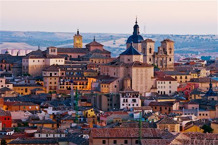 Paysage urbain, Toledo, Espagne Photographie de stock - Premium Libres de Droits, Code: 600-02056825