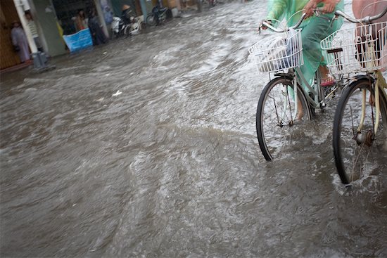 Danang, Flood, Vietnam Stock Photo - Premium Royalty-Free, Artist: Sarah Murray, Image code: 600-02063427