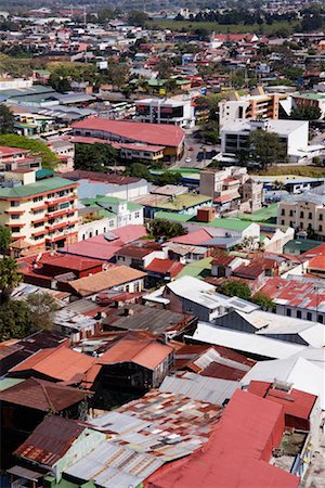 san jose - Paysage urbain, San Jose, Costa Rica Photographie de stock - Premium Libres de Droits, Code: 600-02080180