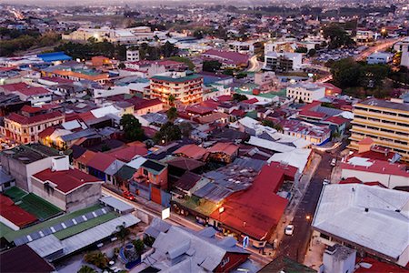 street panorama - Cityscape, San Jose, Costa Rica Stock Photo - Premium Royalty-Free, Code: 600-02080196