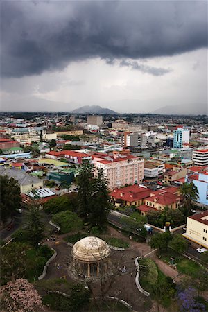 san jose - Paysage urbain, San Jose, Costa Rica Photographie de stock - Premium Libres de Droits, Code: 600-02080190