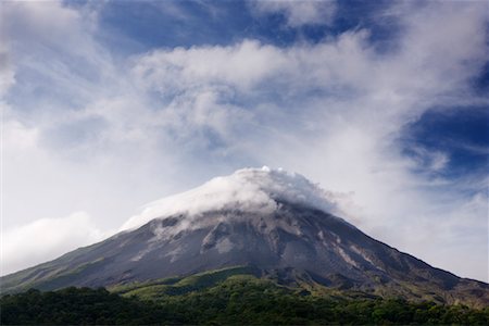 Arenal Volcano, Costa Rica Foto de stock - Sin royalties Premium, Código: 600-02080228