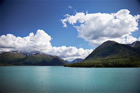 Kenai Lake, Kenai Peninsula, Alaska, USA Stock Photo - Premium Royalty-Free, Code: 600-02080582