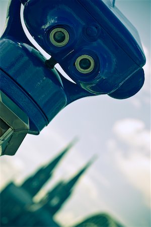 View Finder, Cologne Cathedral in the Background, Cologne, Germany Foto de stock - Royalty Free Premium, Número: 600-02080749