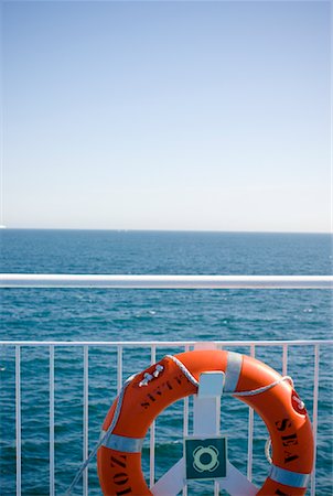 View of English Channel from Ferry Foto de stock - Sin royalties Premium, Código: 600-02080750