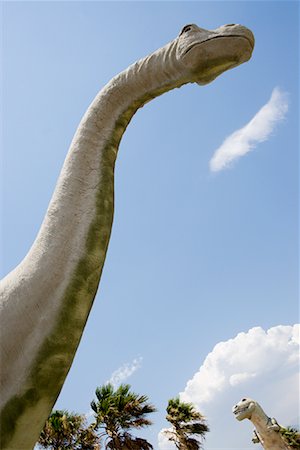 Close-Up of Cabazon Dinosaur, Cabazon, California, USA Foto de stock - Sin royalties Premium, Código: 600-02080797