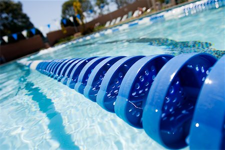 swimming lane marker - Lane Marker of Pool Stock Photo - Premium Royalty-Free, Code: 600-02080791