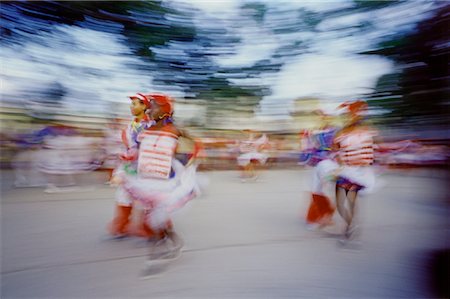 Dancers at Street Festival, Havana, Cuba Foto de stock - Sin royalties Premium, Código: 600-02121289