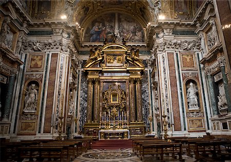 Basilica di Santa Maria Maggiore, Rome, Latium, Italy Foto de stock - Sin royalties Premium, Código: 600-02176066