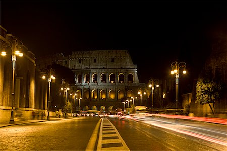 stadium lights not person - Colosseum, Rome, Latium, Italy Foto de stock - Sin royalties Premium, Código: 600-02176077