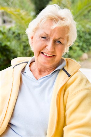 elderly woman portrait