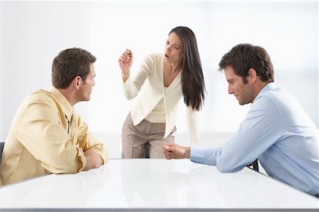 scolding - Businesspeople at Work Stock Photo - Premium Royalty-Free, Code: 600-02201112
