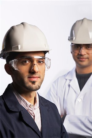 sem propriedade - Portrait of Construction Workers Foto de stock - Royalty Free Premium, Número: 600-02201508