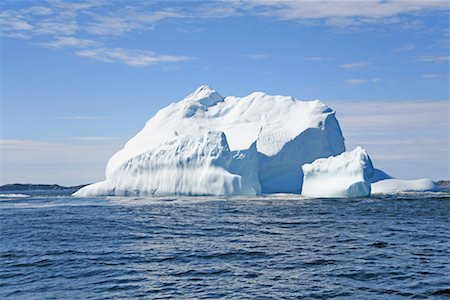 Iceberg, Twillingate, Newfoundland, Canada Foto de stock - Sin royalties Premium, Código: 600-02201619