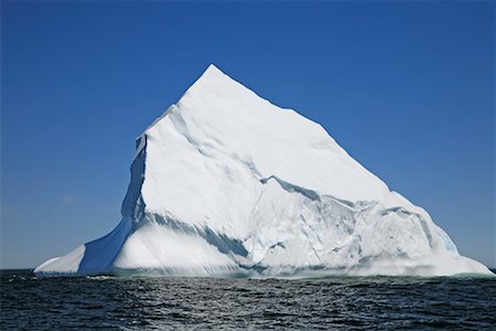 Iceberg, Twillingate, Newfoundland, Canada Foto de stock - Sin royalties Premium, Código: 600-02201620