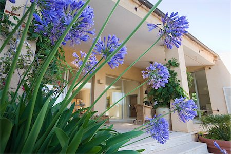 spanish stairs - Porch of House, Majorca, Spain Stock Photo - Premium Royalty-Free, Code: 600-02216132