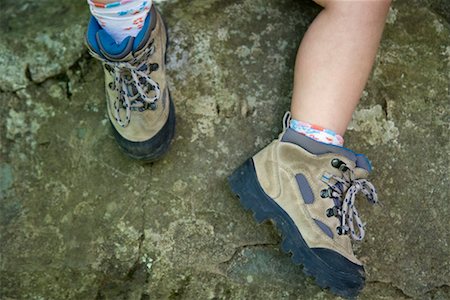 rock and shoe - Closeup of Child's Feet Stock Photo - Premium Royalty-Free, Code: 600-02245277