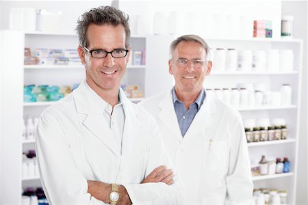 Portrait of Pharmacists Foto de stock - Sin royalties Premium, Código: 600-02245646