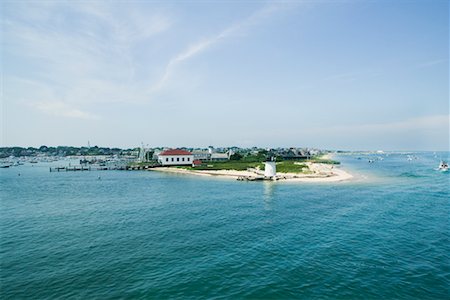 Brant Point phare de l'île de Nantucket, Massachusetts, USA Photographie de stock - Premium Libres de Droits, Code: 600-02264547