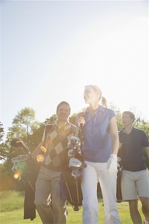 simsearch:600-02887509,k - People Golfing Foto de stock - Sin royalties Premium, Código: 600-02264564