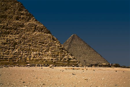 Pyramids, Giza, Egypt Stock Photo - Premium Royalty-Free, Code: 600-02265628