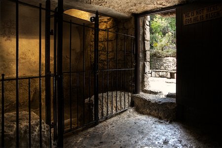 dazzo - Le Garden Tomb, Jérusalem, Israël Photographie de stock - Premium Libres de Droits, Code: 600-02265632