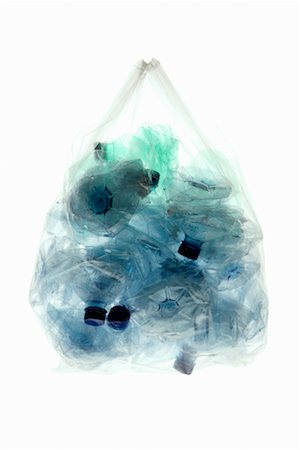 plastic bottles water - Bag of Garbage Stock Photo - Premium Royalty-Free, Code: 600-02289220
