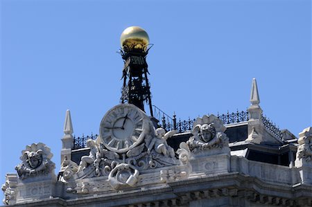 Bank of Spain, Madrid, Spain Foto de stock - Sin royalties Premium, Código: 600-02290106